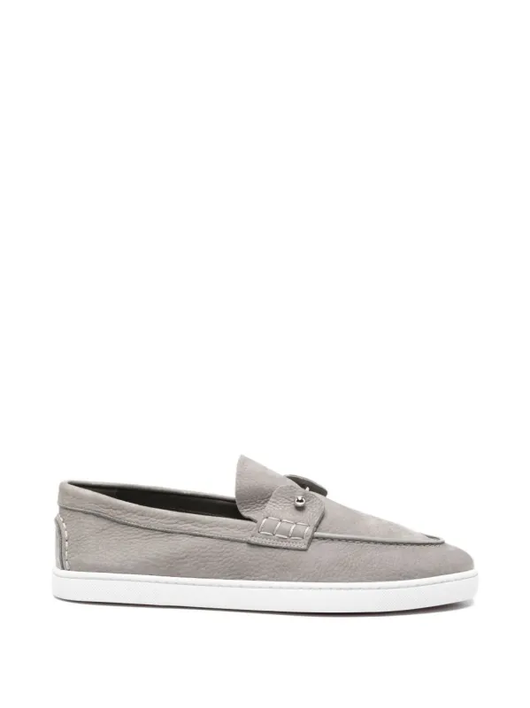 Chambeliboat Suede Leather Loafers made by Christian Louboutin