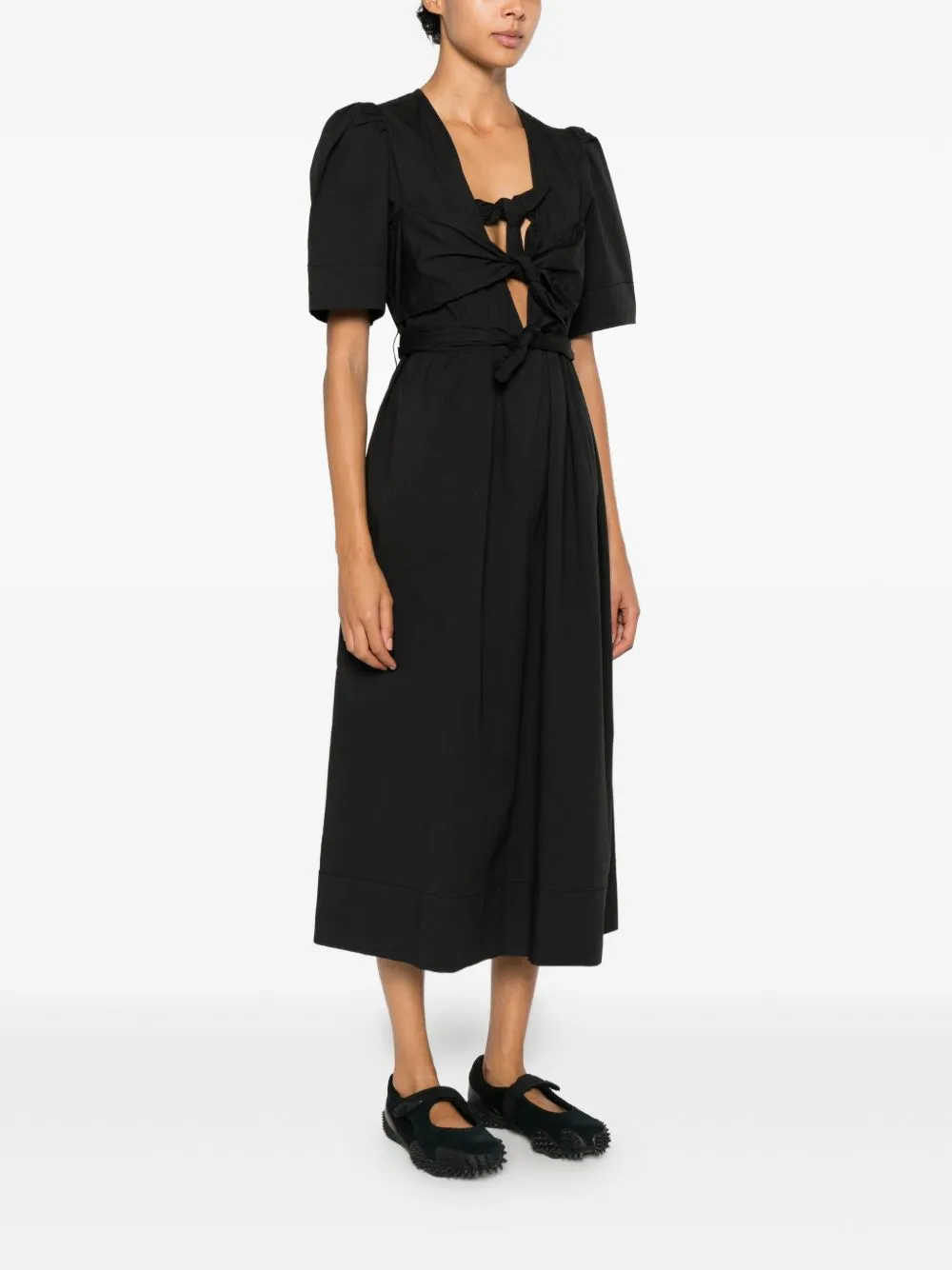 Organic Cotton Midi Dress sold by Wanan Luxury product image thumbnail 2