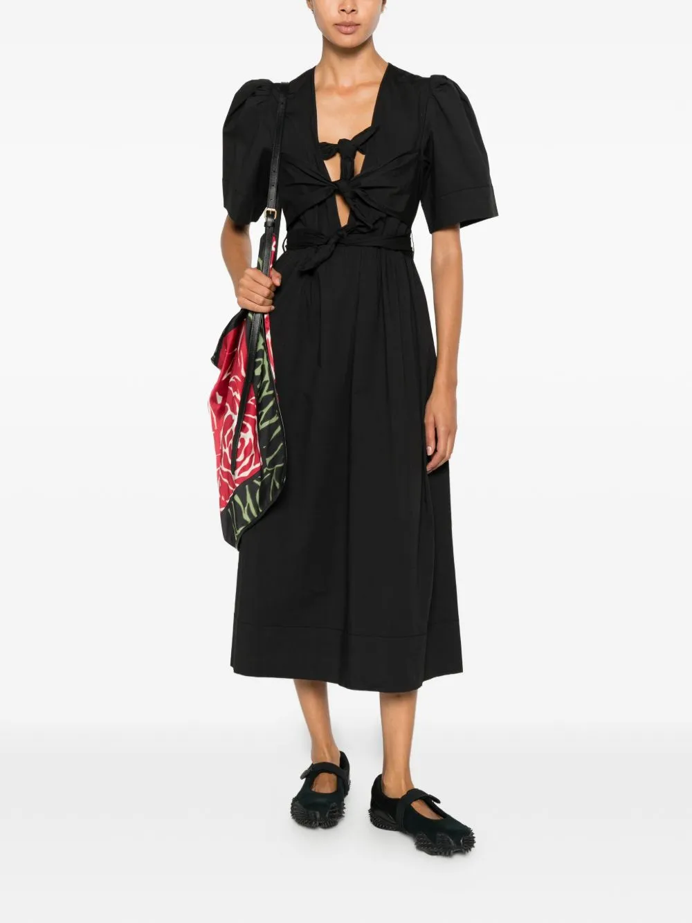 Organic Cotton Midi Dress sold by Wanan Luxury product image thumbnail 3