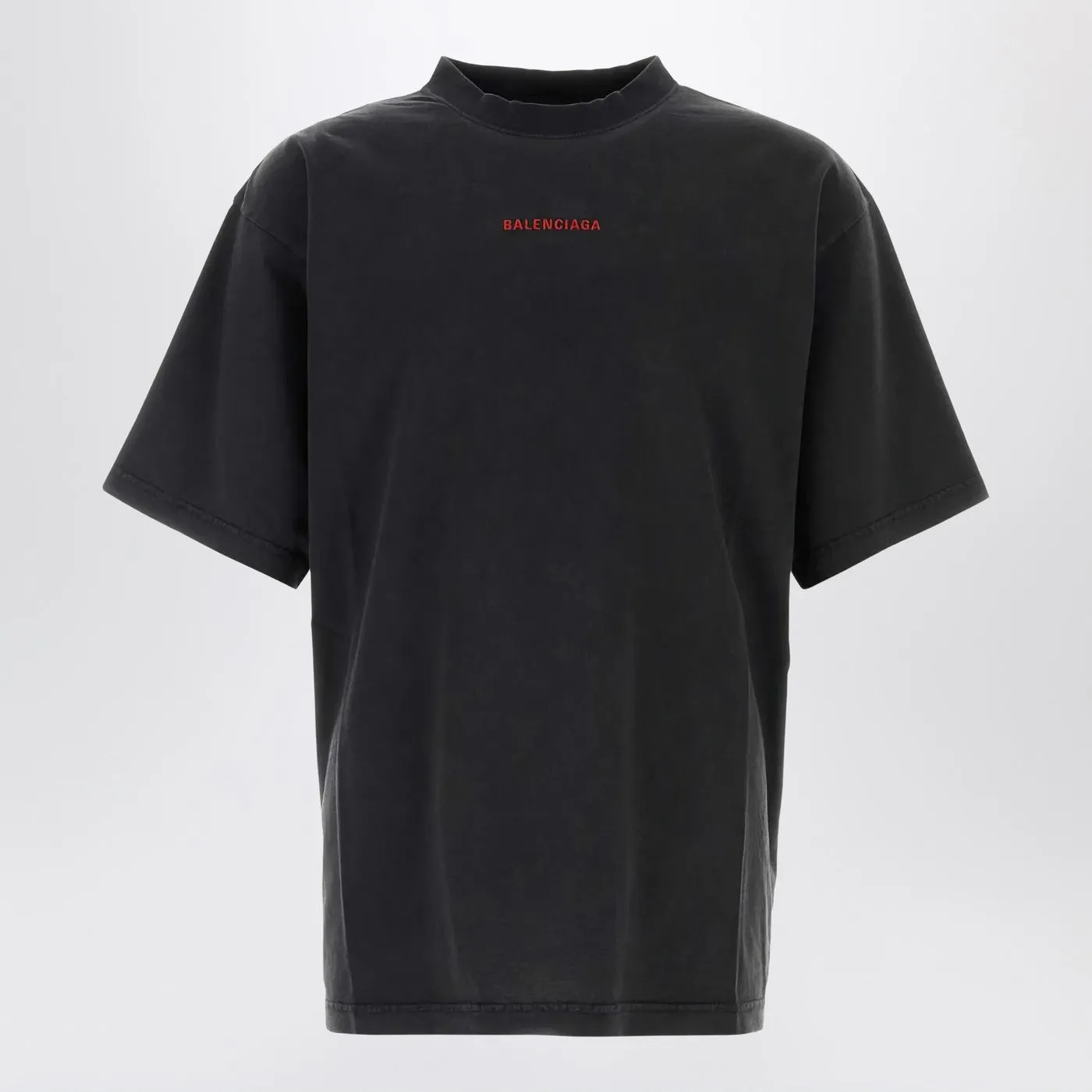 Light Blue Medium-Fit T-Shirt With Logo sold by Wanan Luxury