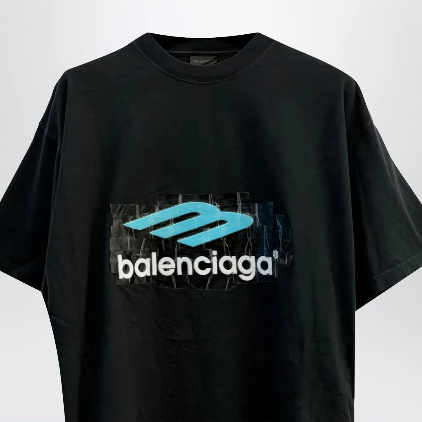 Oversized Washed Black 3 B T-Shirt sold by Wanan Luxury product image thumbnail 2