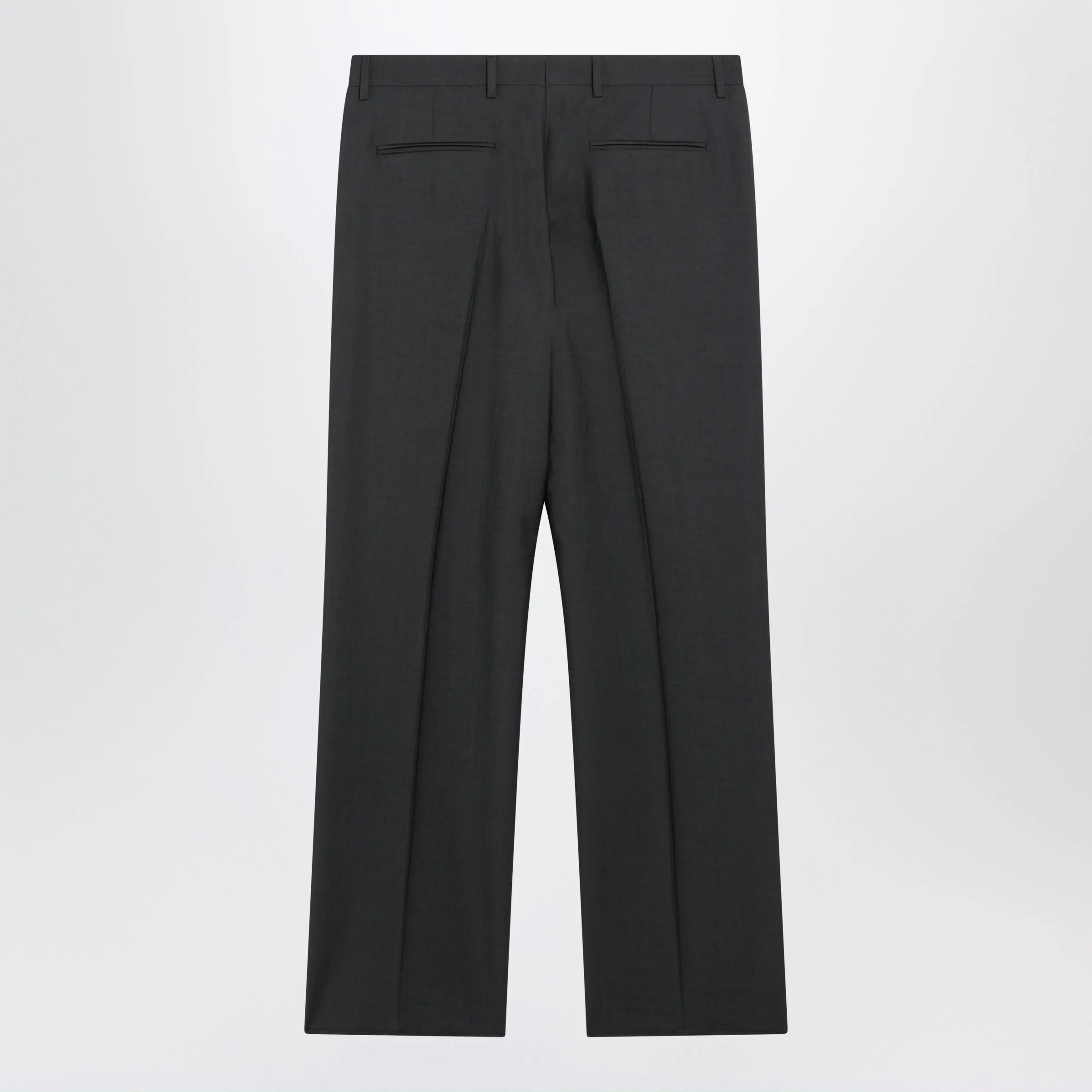 Gray Wool-Blend Pants sold by Wanan Luxury product image thumbnail 2