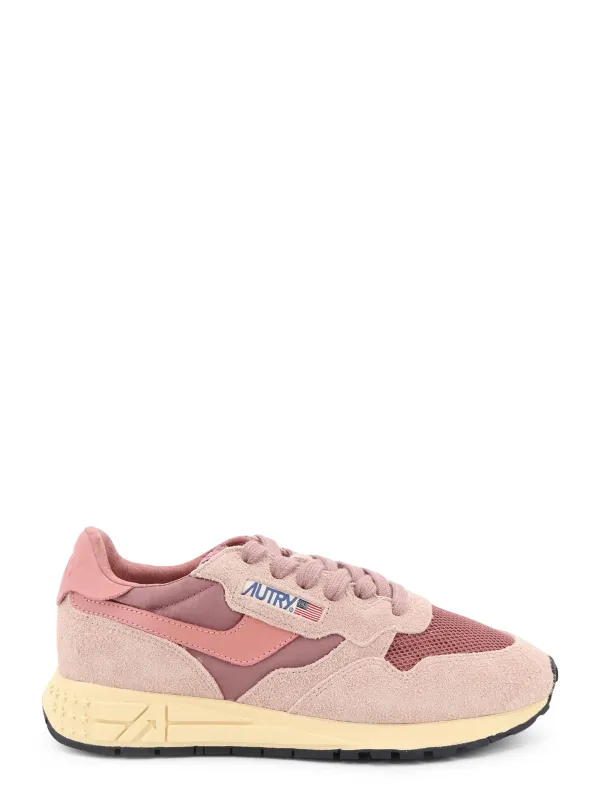 Reelwind Low Mesh And Suede Sneakers With Side Logo made by Autry