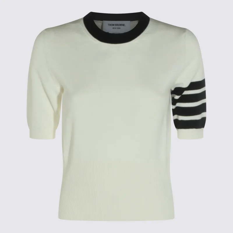 Sweaters White made by Thom Browne