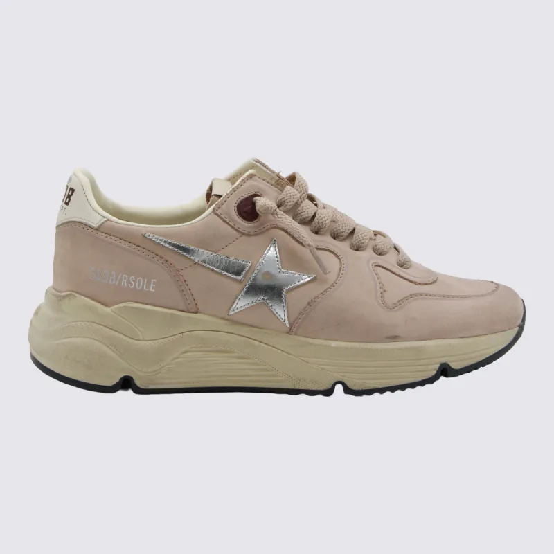 Sneakers Cream/Powder Pink/Silver made by Golden Goose