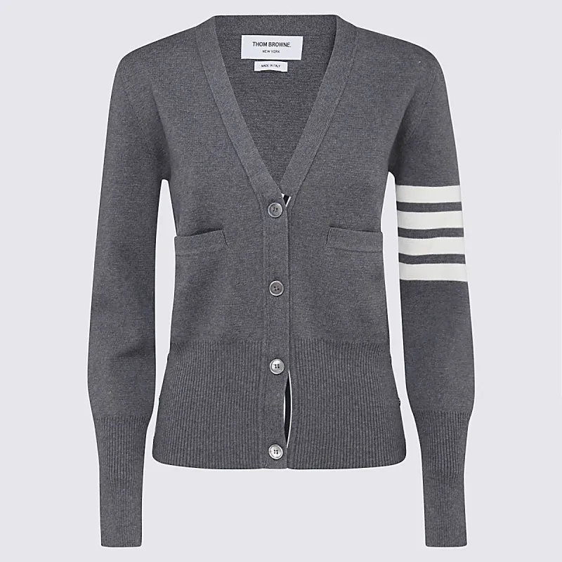 Sweaters Med Grey made by Thom Browne