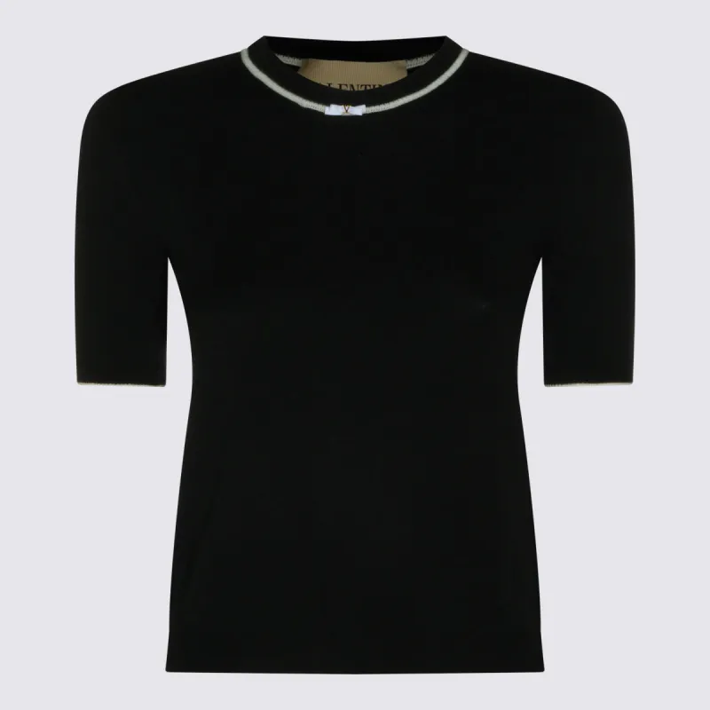 Sweaters Nero/Avorio made by Valentino Garavani