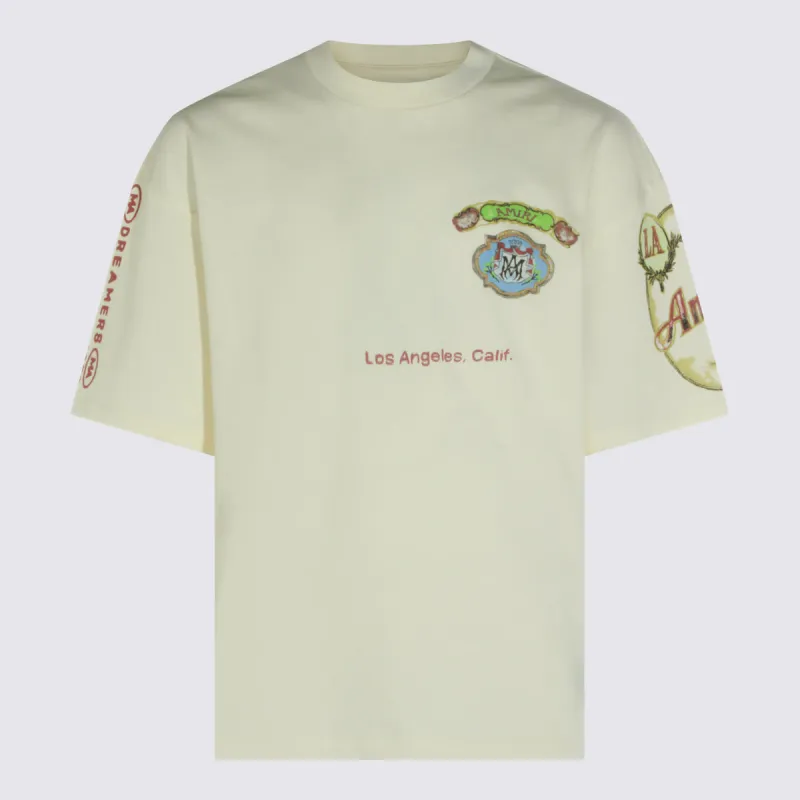 T-Shirts And Polos Ivory made by AMIRI