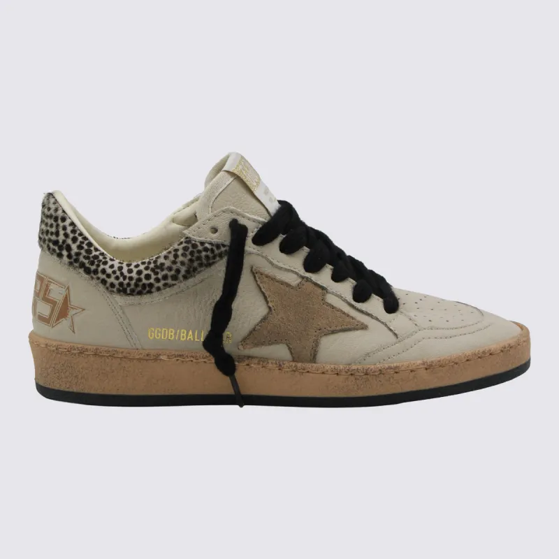 Sneakers Cream/Black White/Beige made by Golden Goose