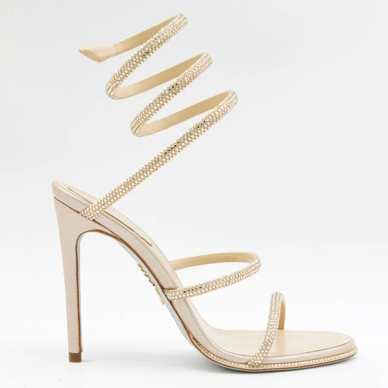 Sandals Gold made by Rene Caovilla