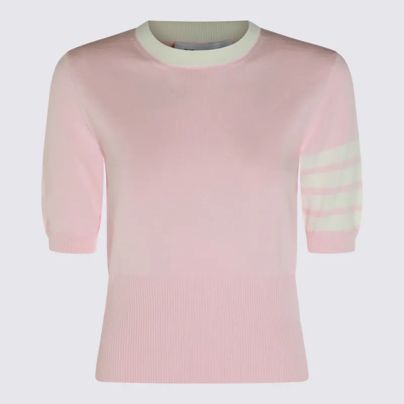 Sweaters Light Pink made by Thom Browne