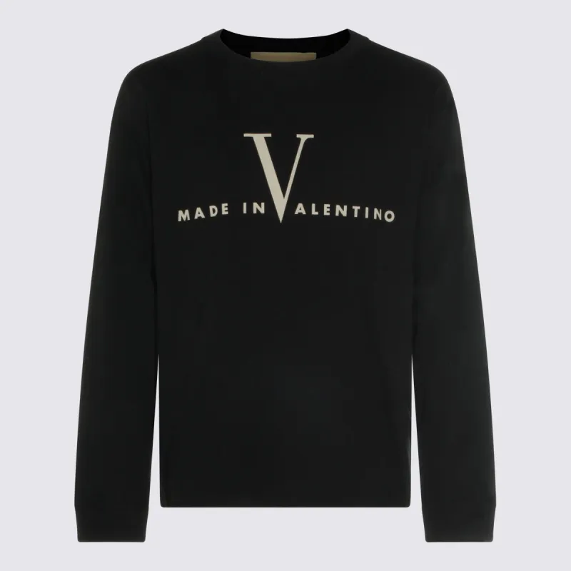 T-Shirts And Polos Black made by Valentino Garavani