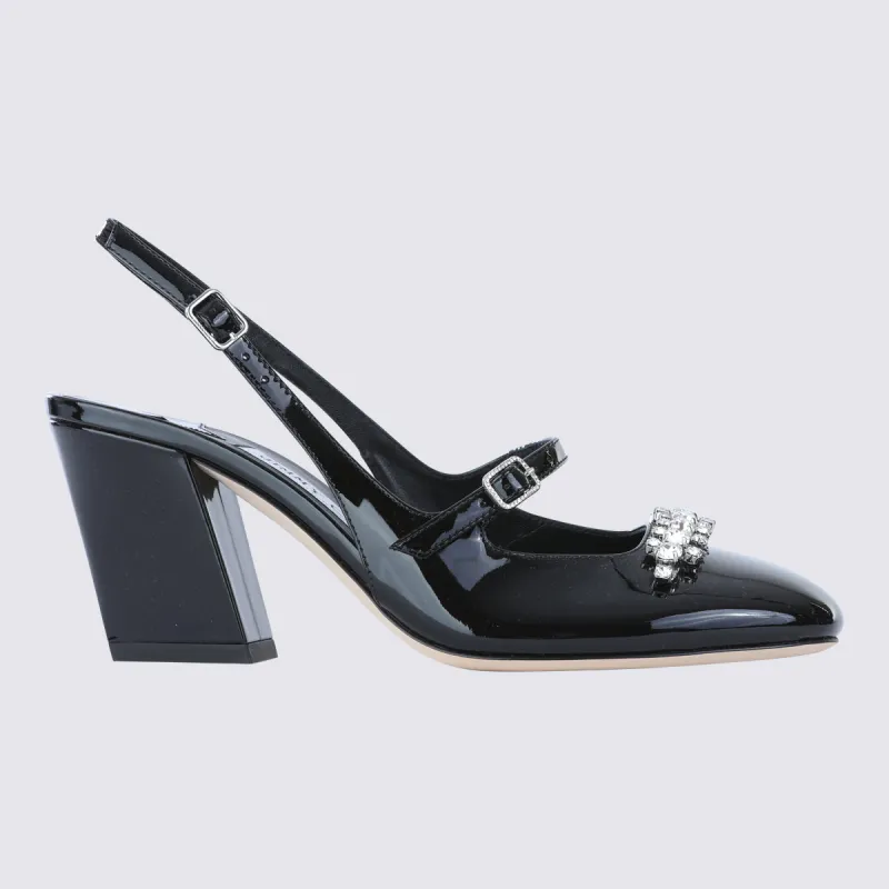 With Heel Black made by Jimmy Choo