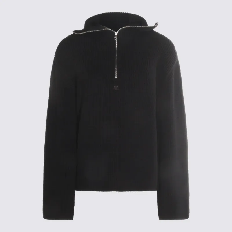 Sweaters Black made by Courreges