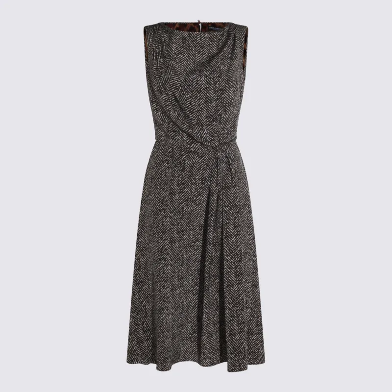 Dresses Grey made by Dolce & Gabanna