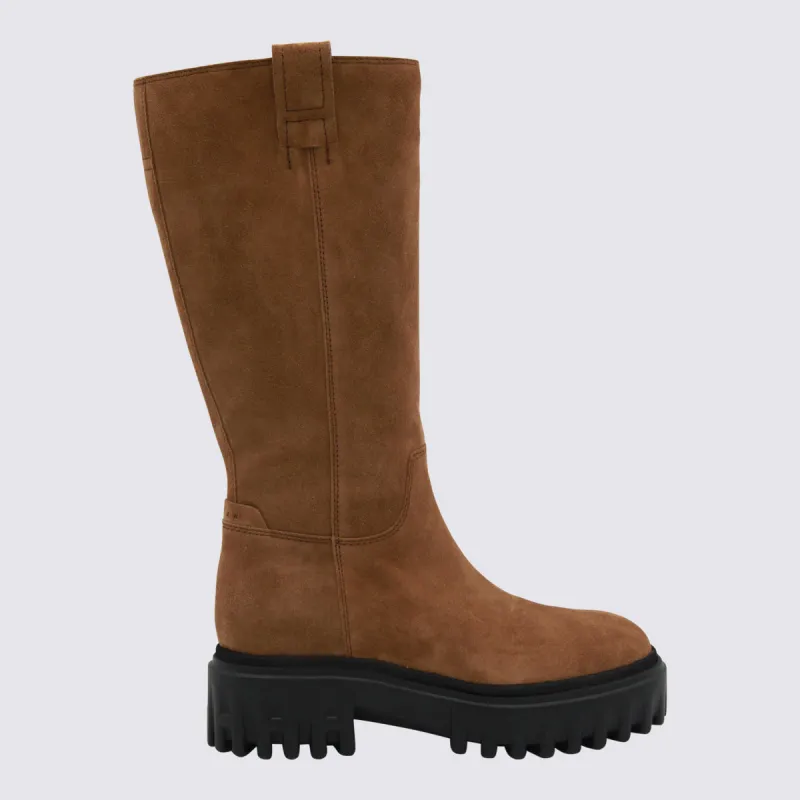 Boots Brown made by Hogan