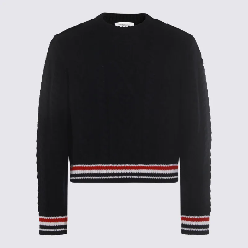 Sweaters Blu E Verdi made by Thom Browne