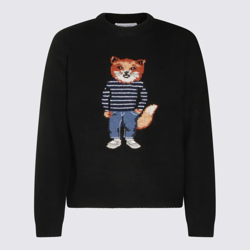 Sweaters Black made by MAISON KITSUNE