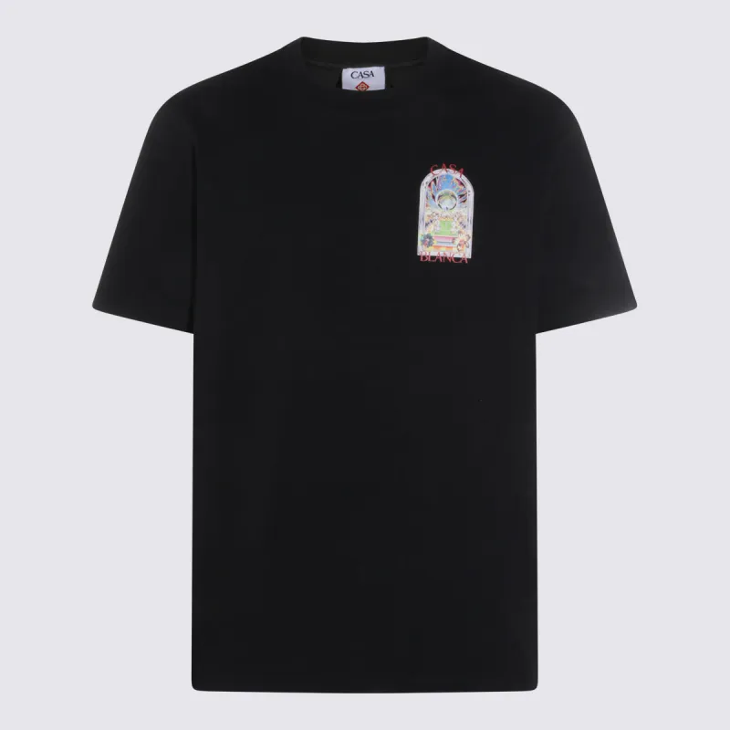 T-Shirts And Polos Black made by Casablanca