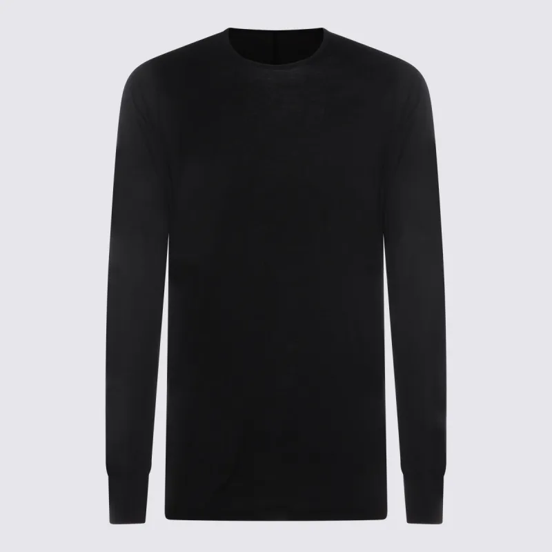 T-Shirts And Polos Black made by Rick Owens