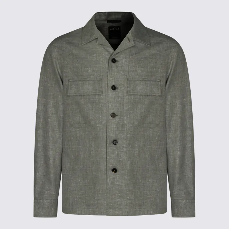 Jackets Grey made by Ermenegildo Zegna
