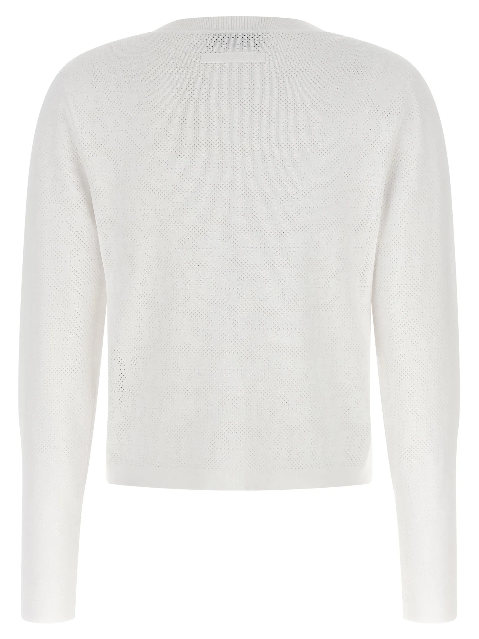 Pointelle Viscose Cardigan Sweaters And Cardigans White sold by Wanan Luxury product image thumbnail 2