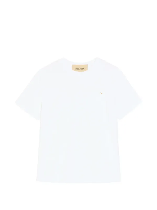 Vgold Cotton T-Shirt made by Valentino Garavani