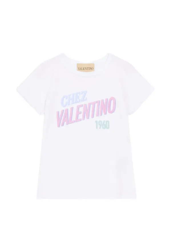 Chez Valentino Cotton T-Shirt made by Valentino Garavani