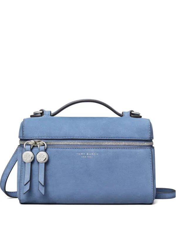 Romy Leather Vanity Case made by Tory Burch