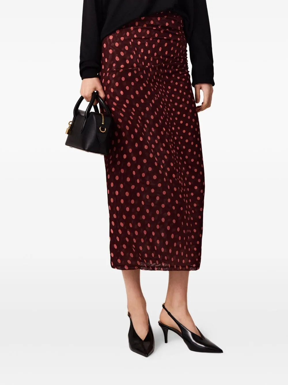 Polka Dot Long Skirt sold by Wanan Luxury product image thumbnail 3