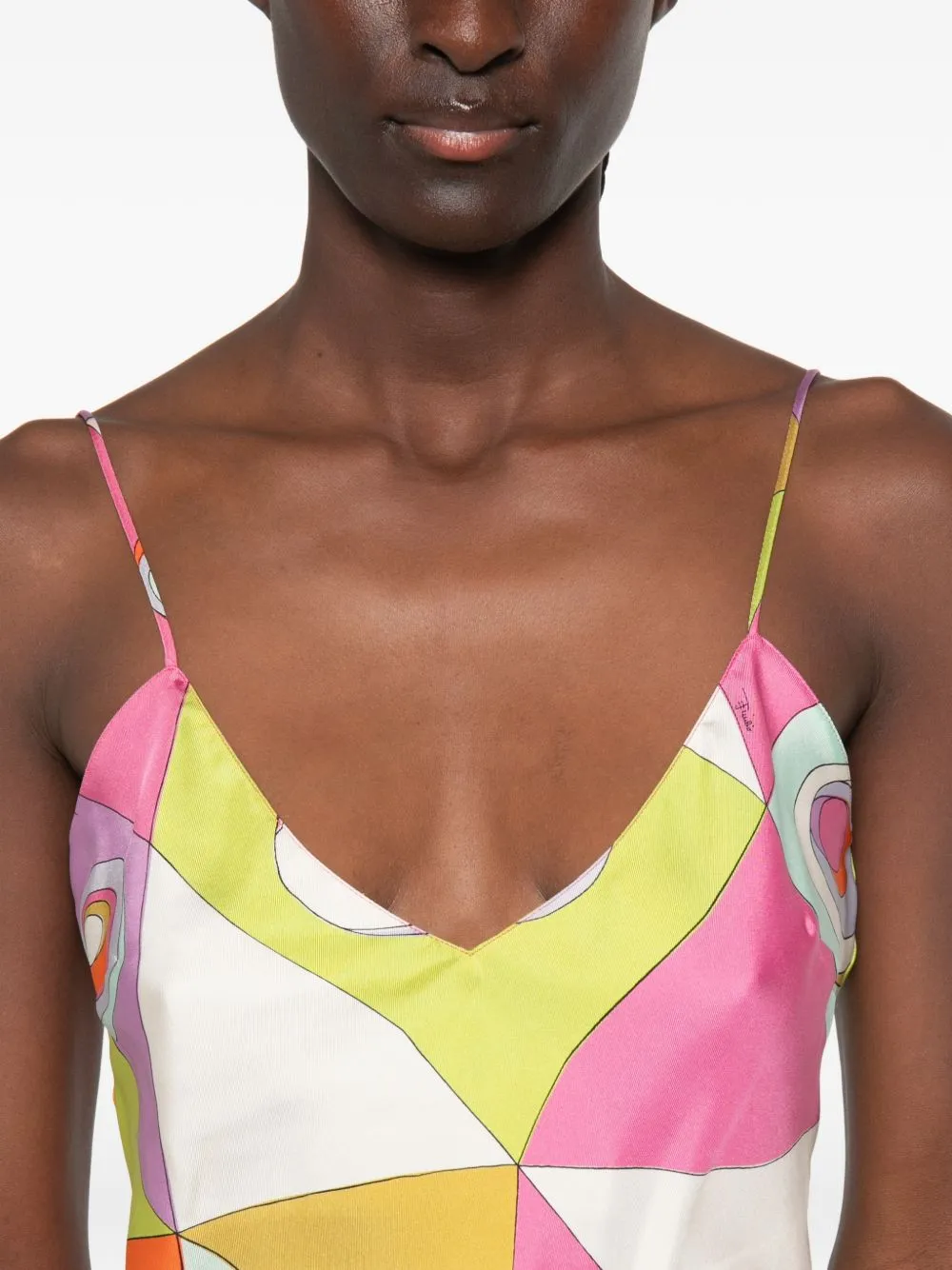 Printed Silk Top sold by Wanan Luxury product image thumbnail 2