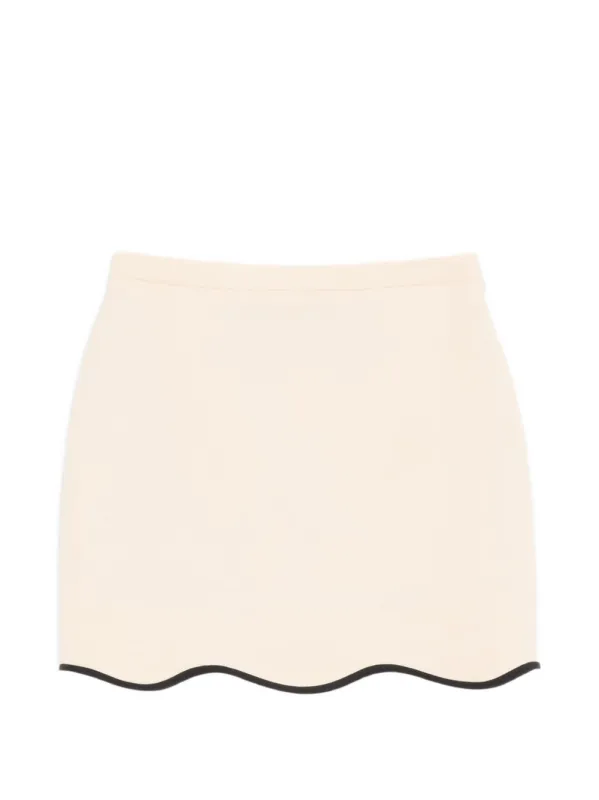 Wool And Silk Blend Skirt made by Valentino Garavani