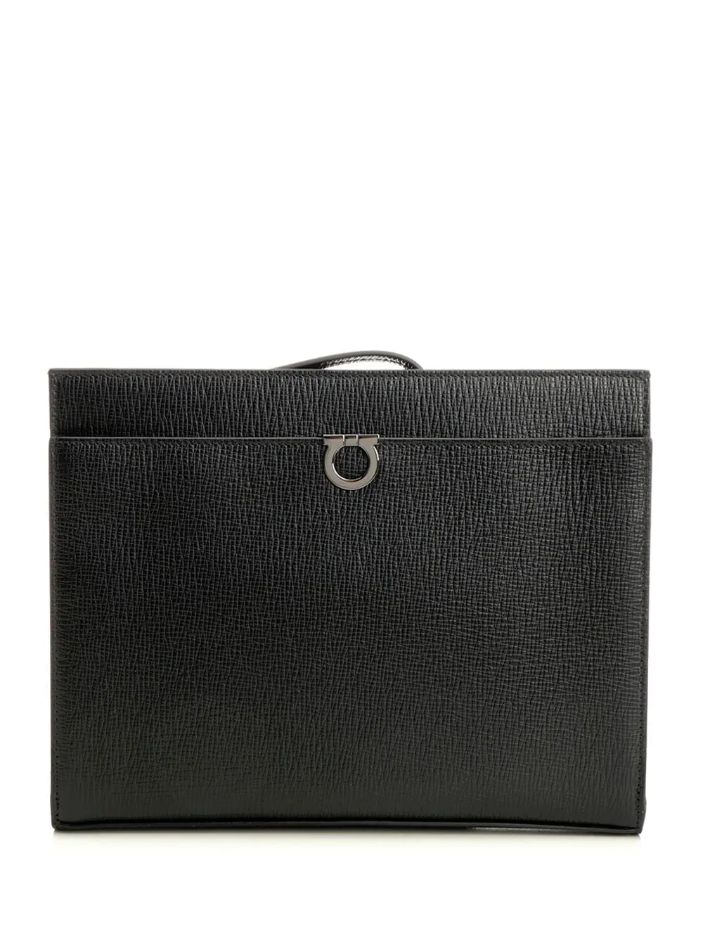 Gancini Pouch Small Leather Goods Black sold by Wanan Luxury
