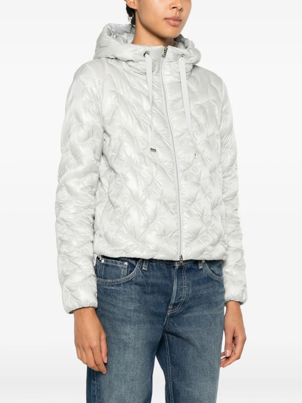 Quilted Short Down Jacket sold by Wanan Luxury product image thumbnail 3