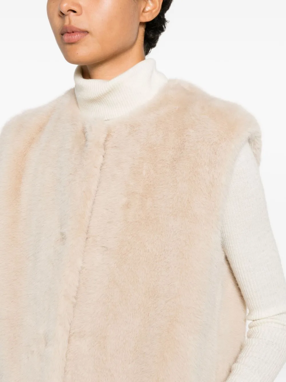 Faux Fur Vest sold by Wanan Luxury product image thumbnail 5