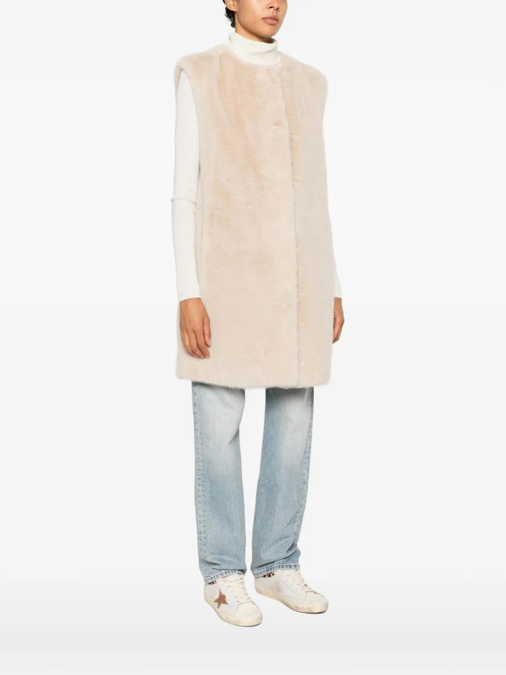 Faux Fur Vest sold by Wanan Luxury product image thumbnail 2