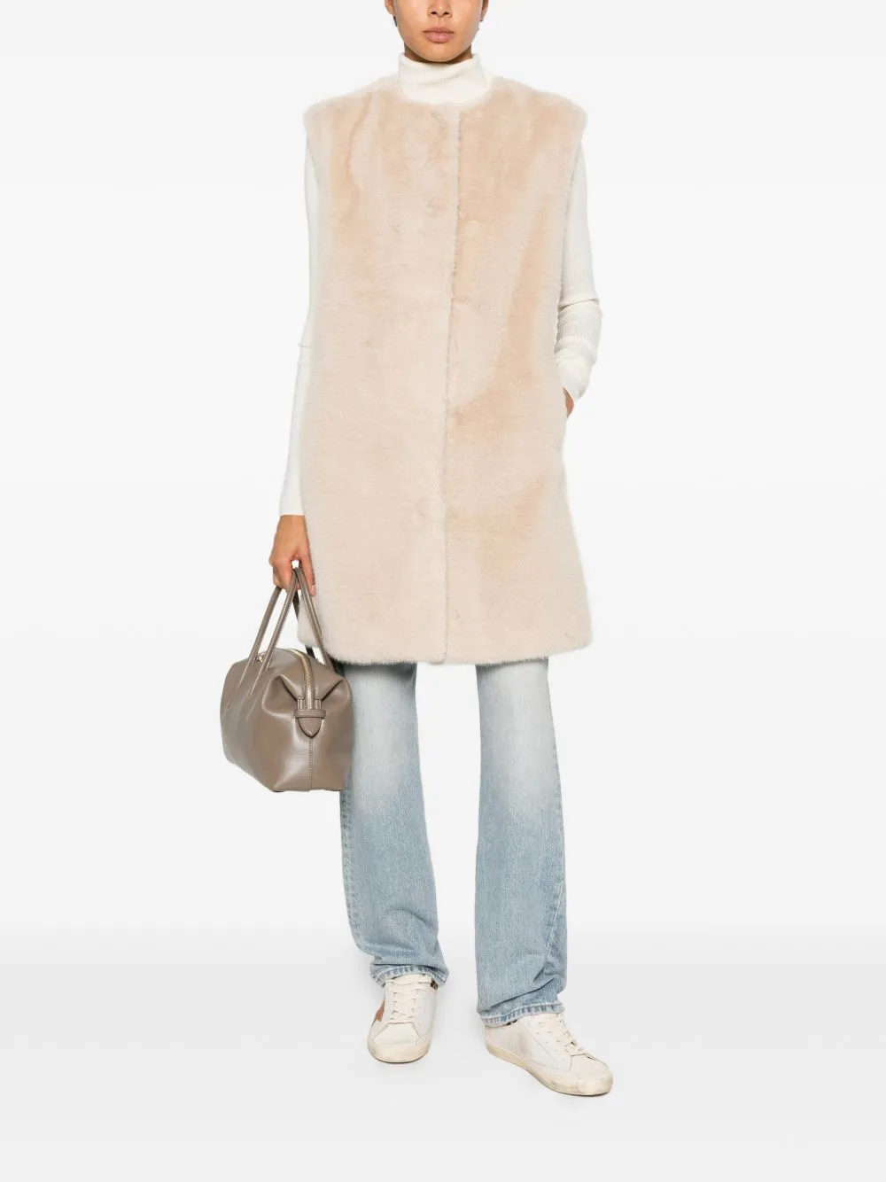 Faux Fur Vest sold by Wanan Luxury product image thumbnail 4