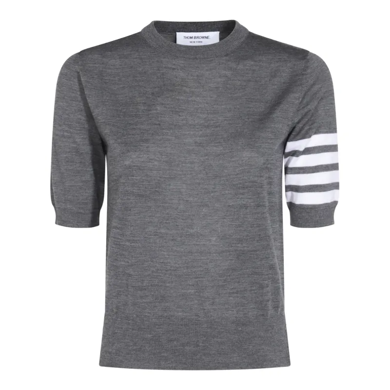 Sweaters Med Grey made by Thom Browne