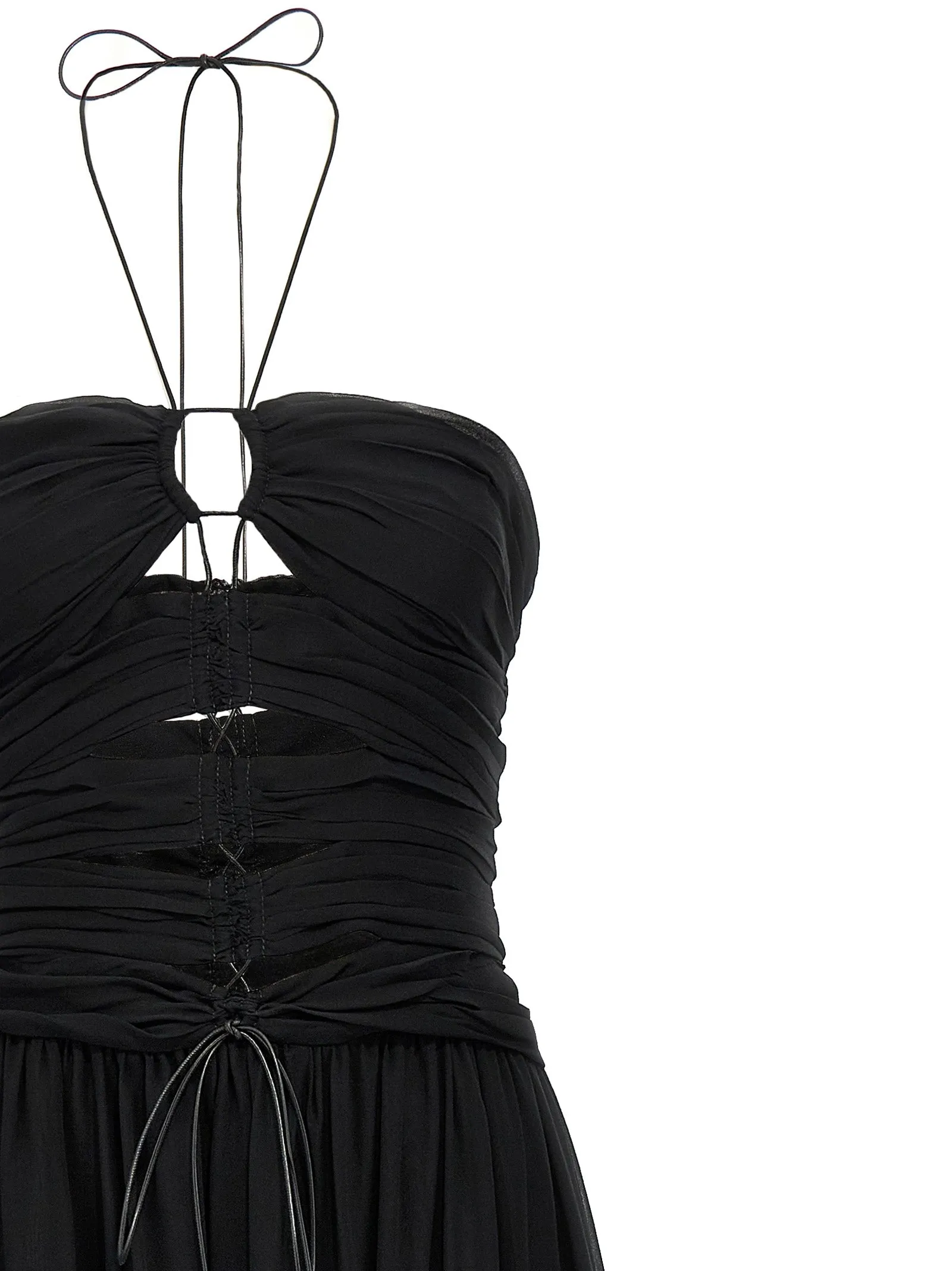 Silk Dress Dresses Black sold by Wanan Luxury product image thumbnail 3