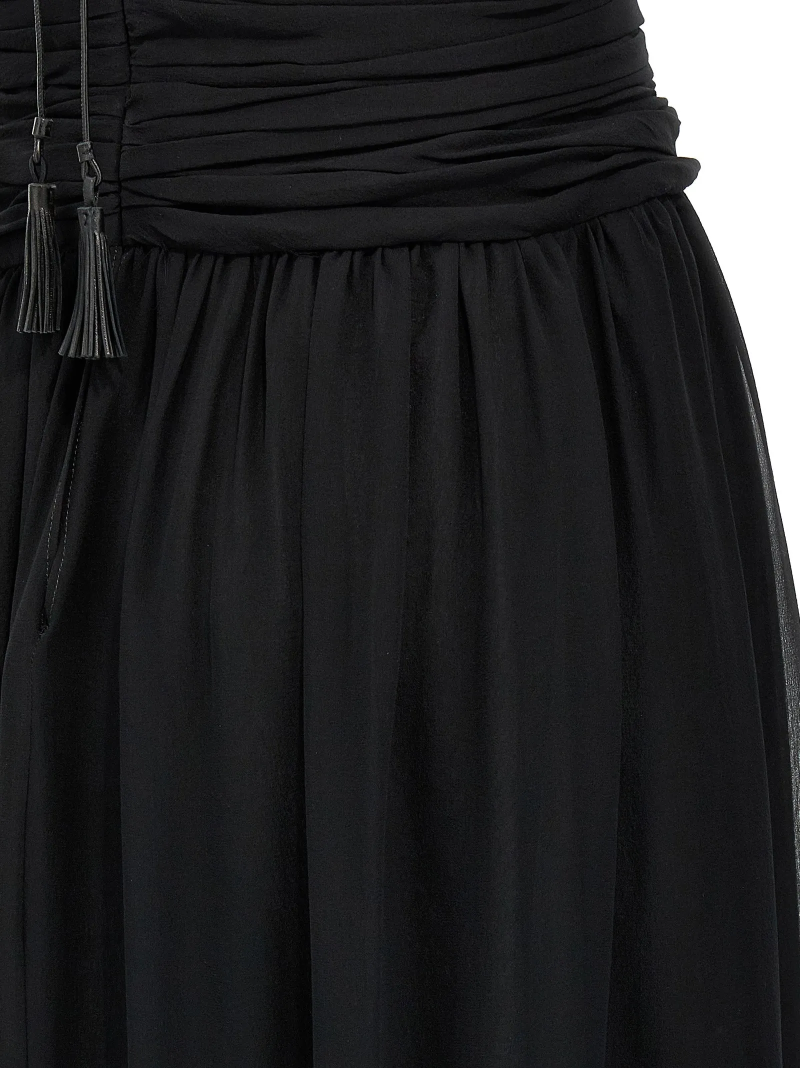 Silk Dress Dresses Black sold by Wanan Luxury product image thumbnail 4