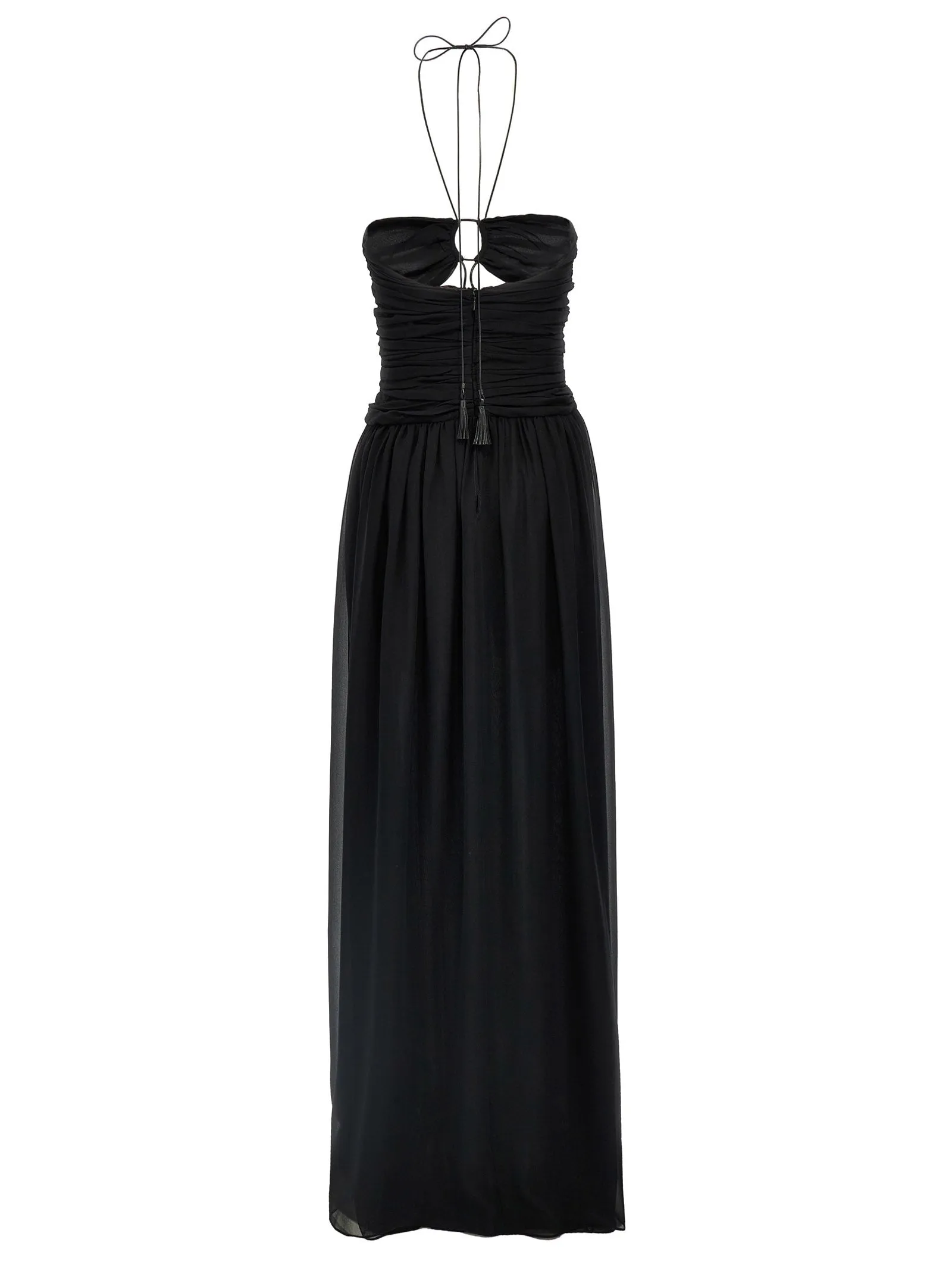 Silk Dress Dresses Black sold by Wanan Luxury product image thumbnail 2