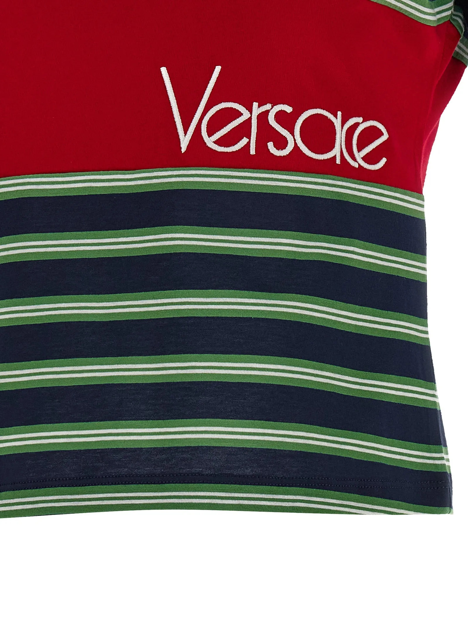 Intarsia T-Shirt Multicolor sold by Wanan Luxury product image thumbnail 4