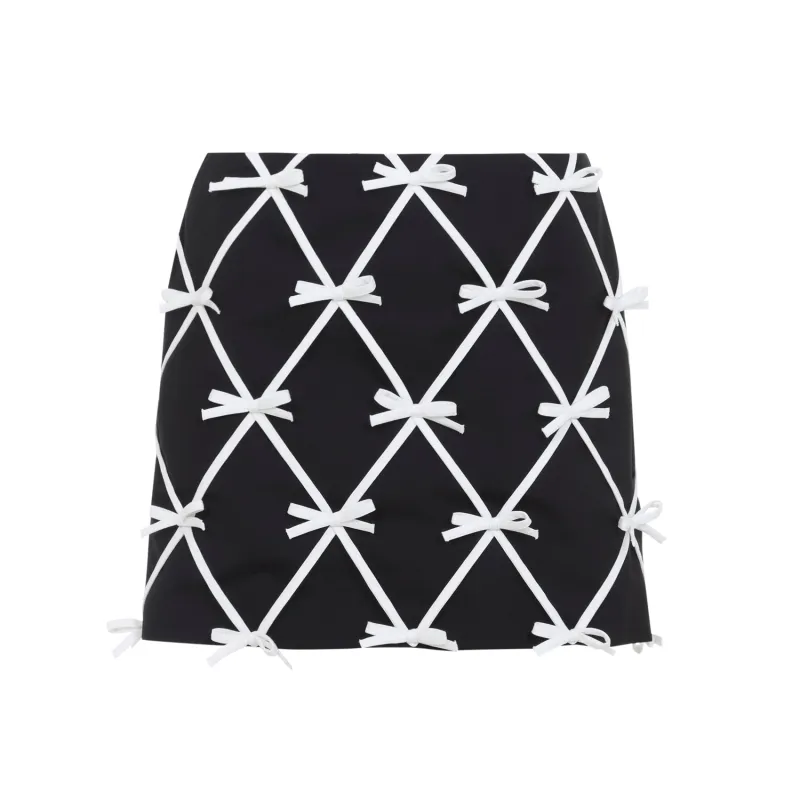 Mini Skirts Black made by Moschino