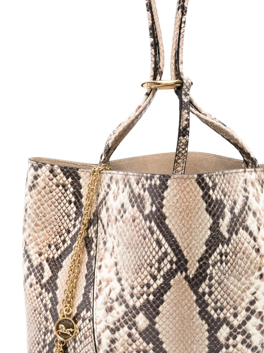 Chloé Spin Leather Tote Bag sold by Wanan Luxury product image thumbnail 4