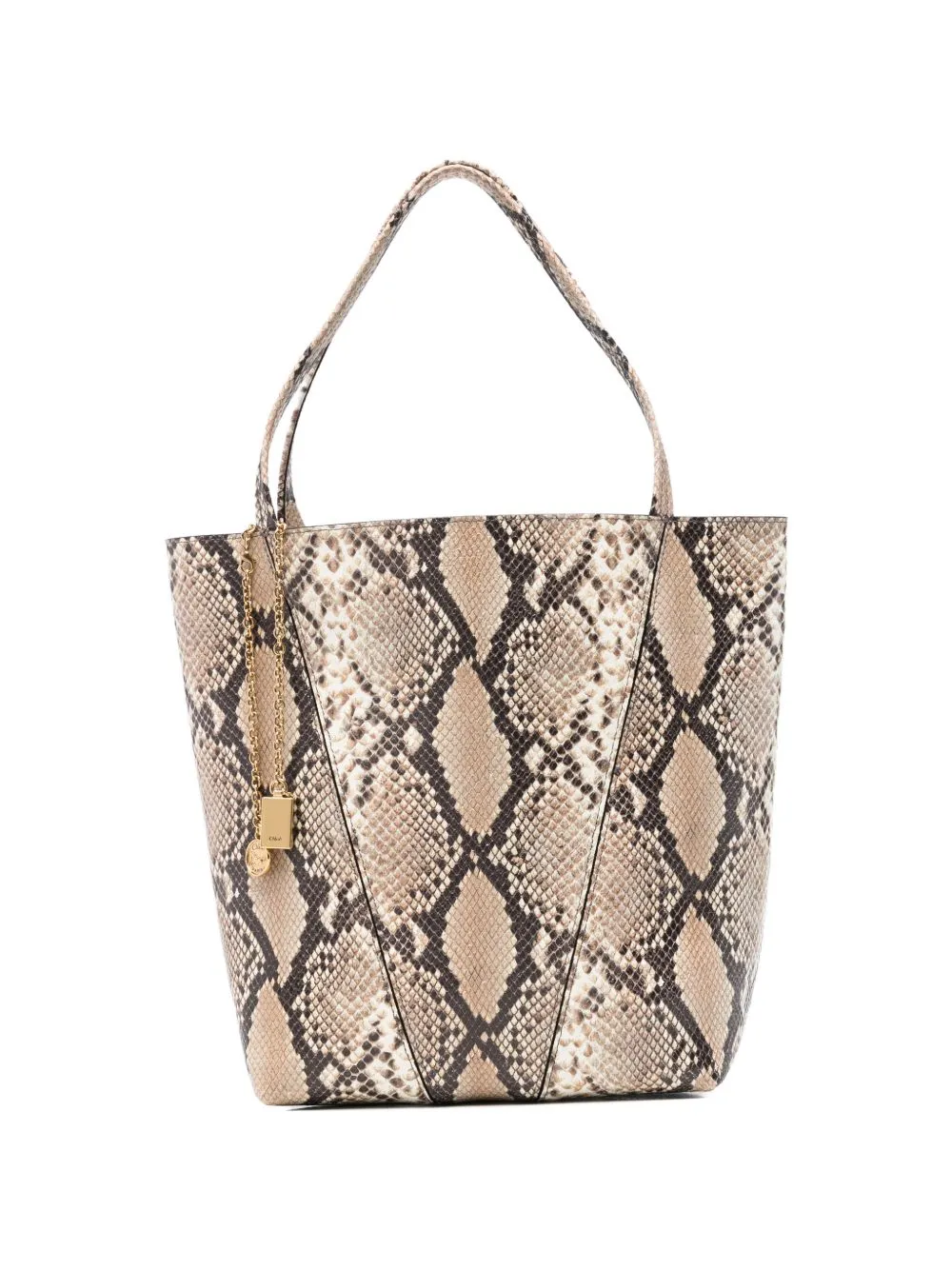 Chloé Spin Leather Tote Bag sold by Wanan Luxury