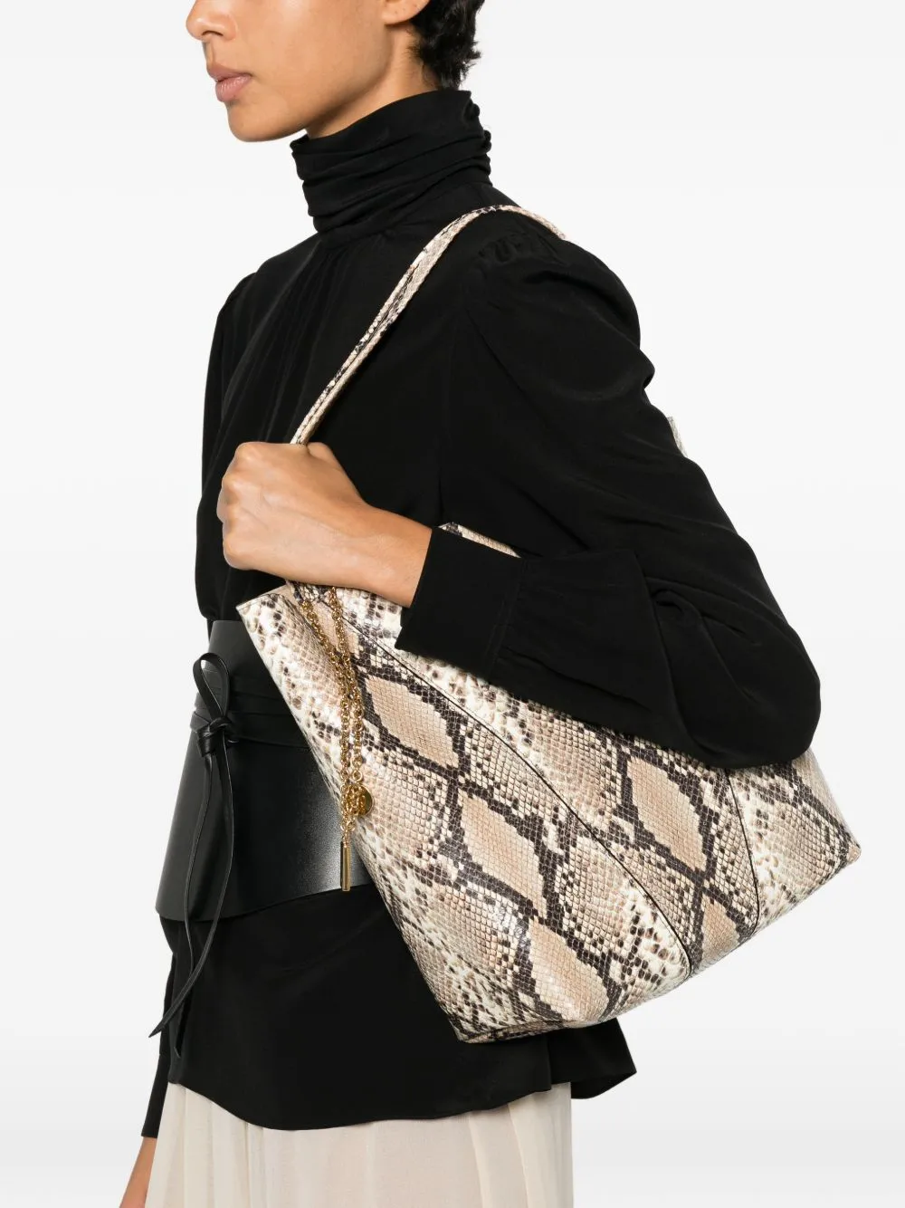 Chloé Spin Leather Tote Bag sold by Wanan Luxury product image thumbnail 2