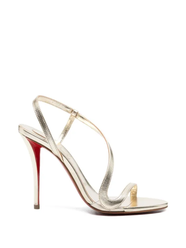 Rosa Z Leather Sandals made by Christian Louboutin