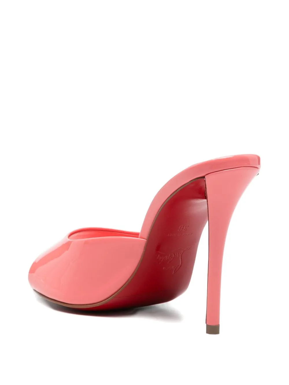 Miss Z Patent Leather Mules sold by Wanan Luxury product image thumbnail 2