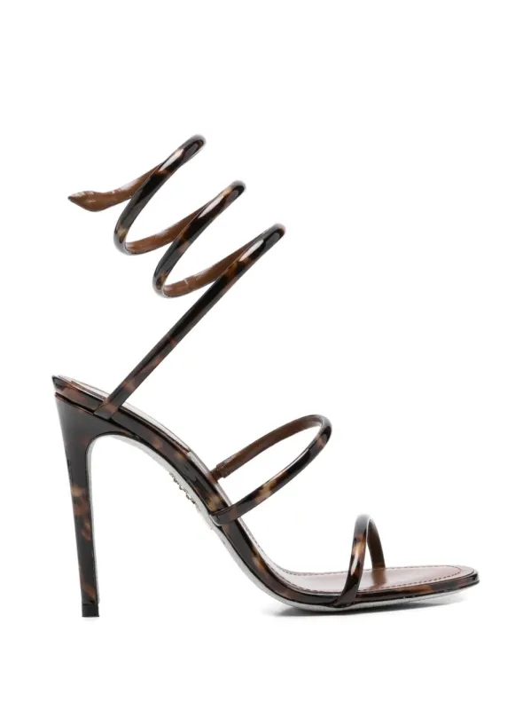 Cleo Heel Sandals made by Rene Caovilla