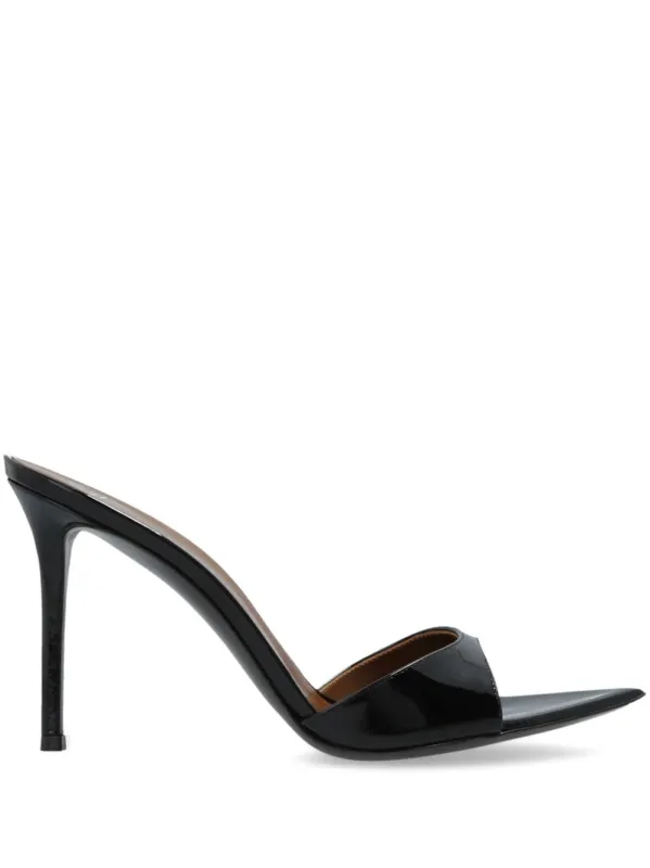 Intriigo Leather Mules made by Giuseppe Zanotti
